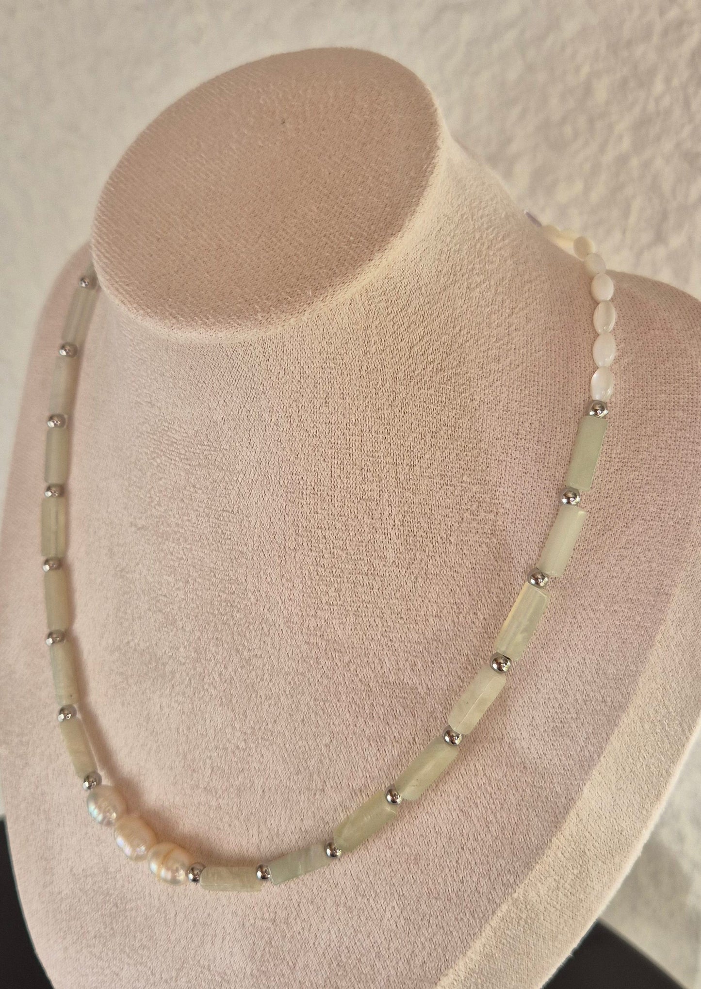 Collier vert nature