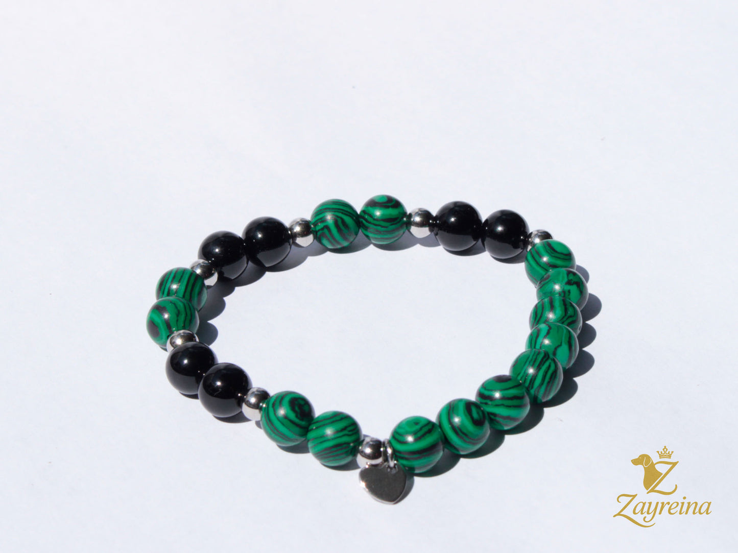 Bracelet en malachite