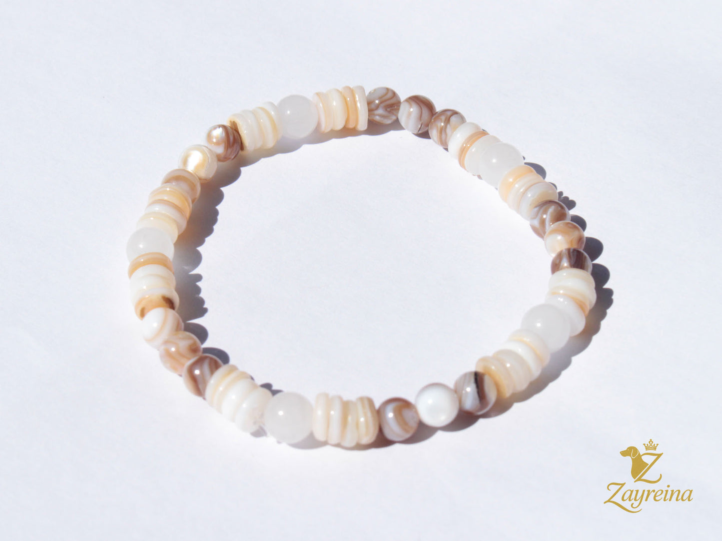 Bracelet en coquillages