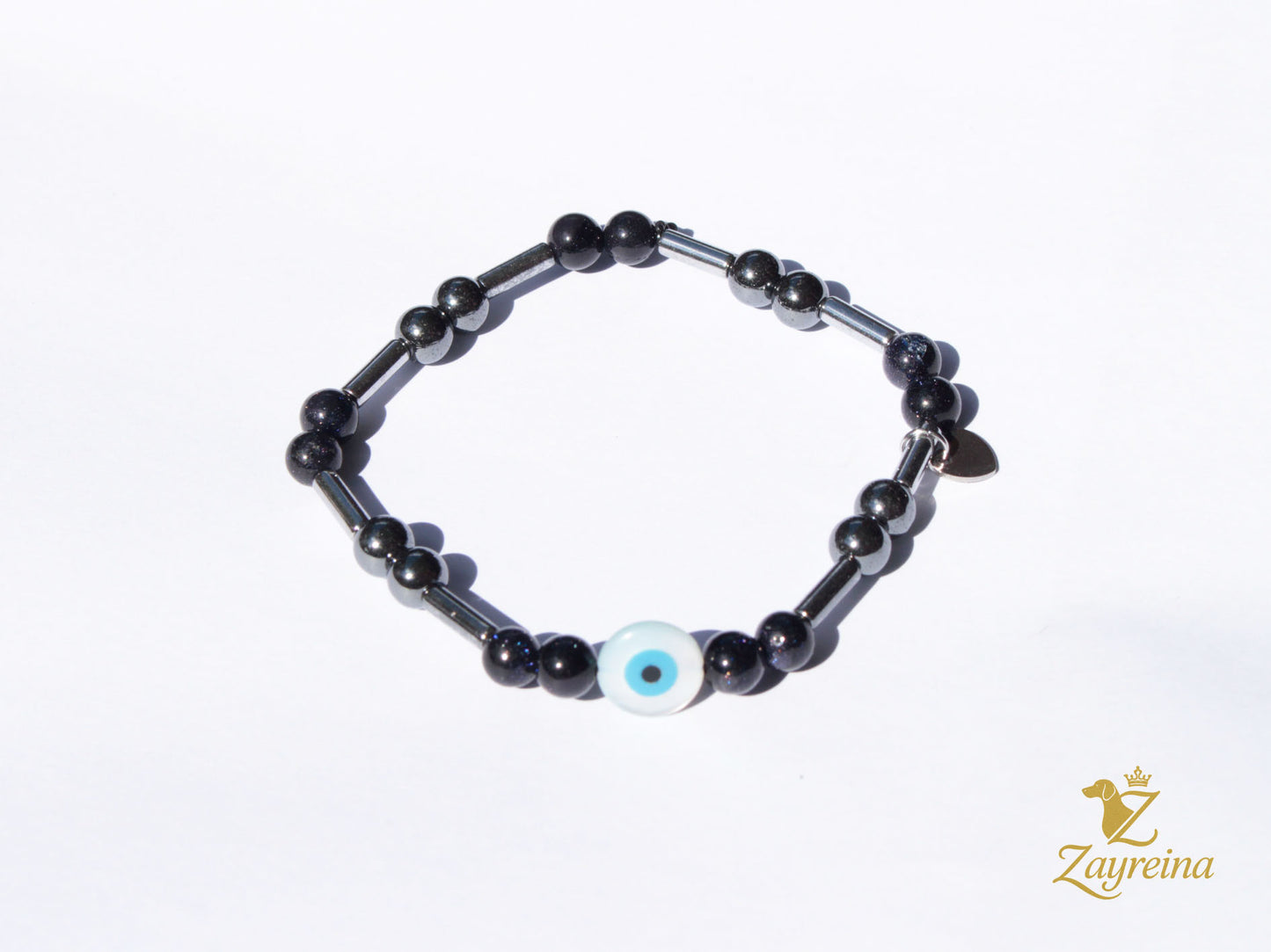 Bracelet avec détail "œil Grec"