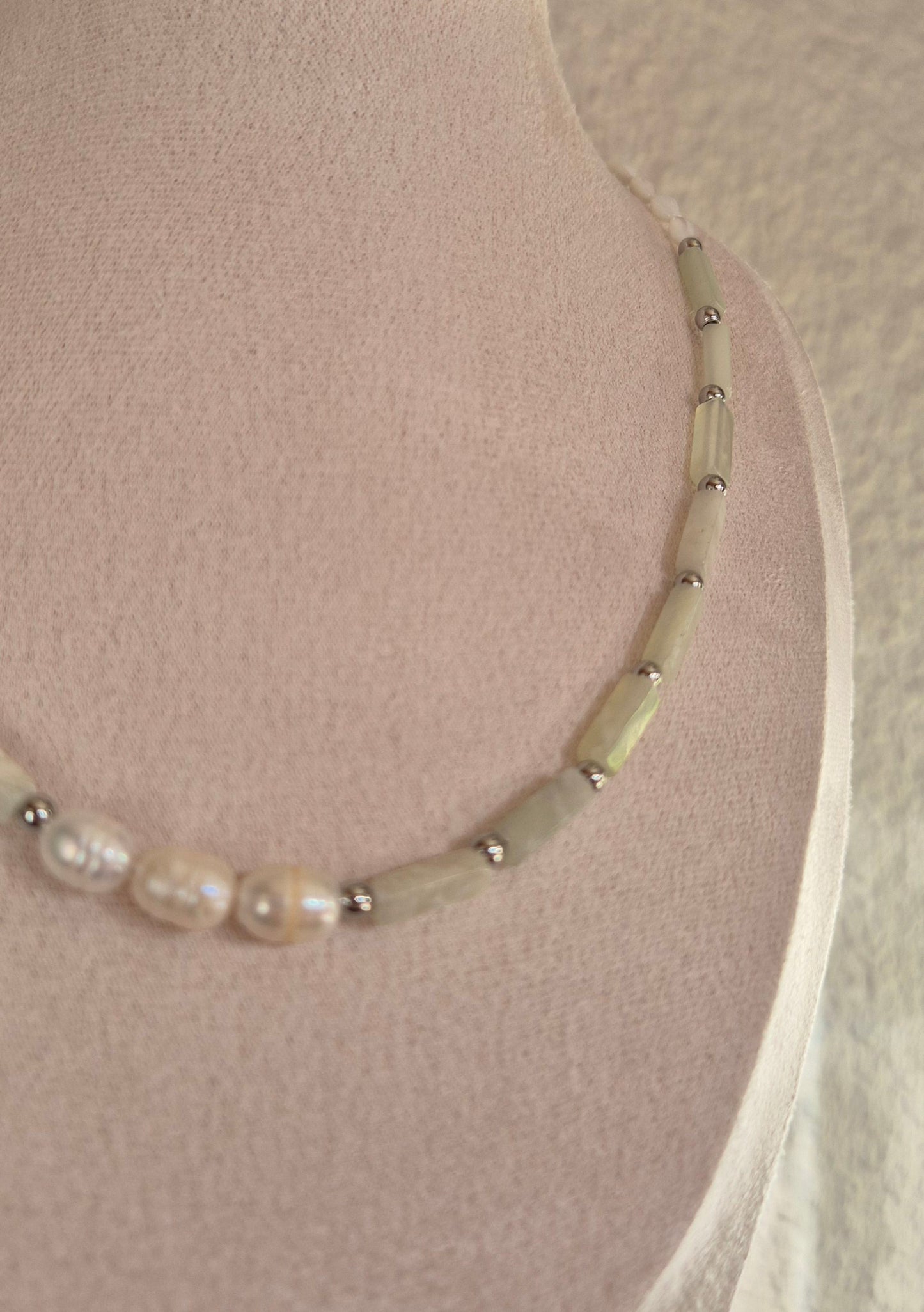 Collier vert nature