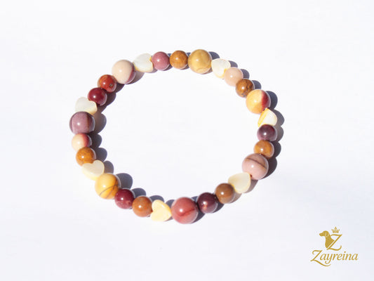 Bracelet en mookaite